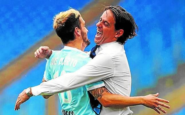 Mimos a Luis Alberto de Inzaghi