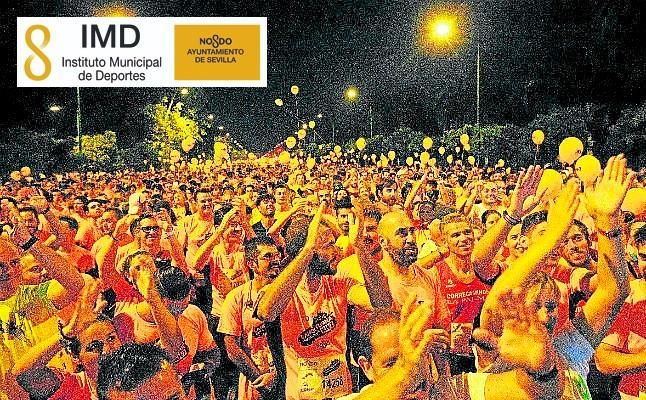 La Nocturna, con dorsal personalizado