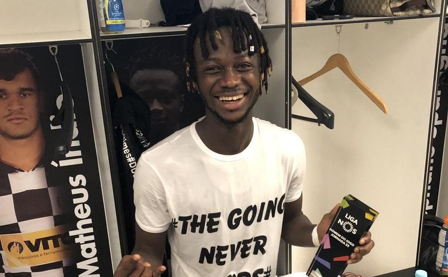 Yusupha, hijo de Biri Biri: "Sueño con jugar algún día en el Sevilla"