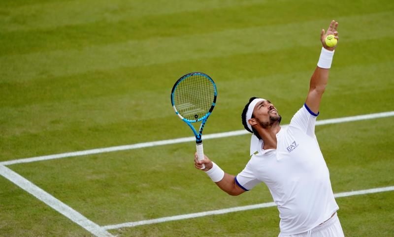 Fognini pide perdón por desear que "explotase una bomba" en Wimbledon