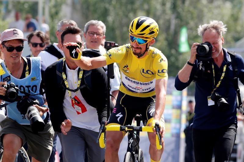 Alaphilippe: "He pasado una de las mejores jornadas de mi carrera"