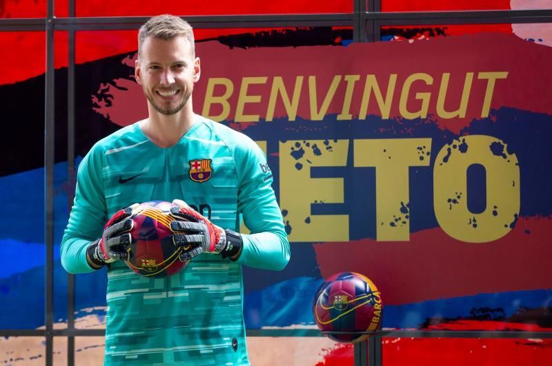 Neto: "Llego al Barcelona en plenitud, como futbolista y como persona"