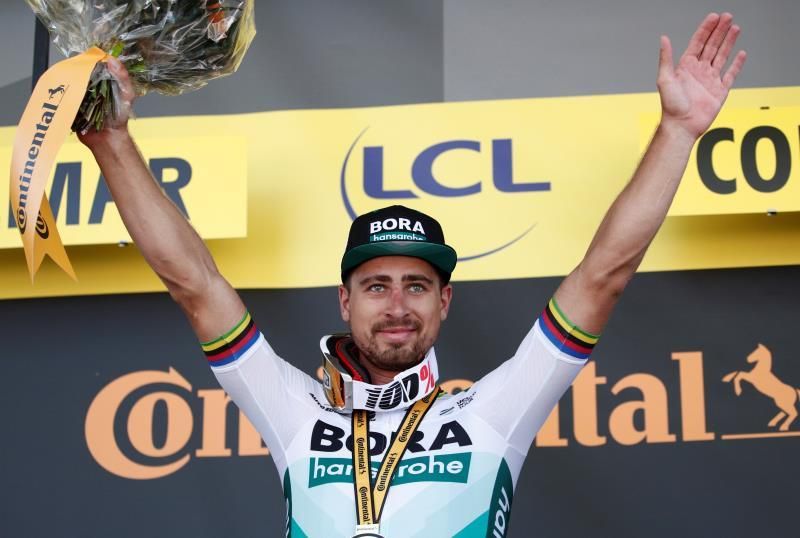 Sagan se viene arriba en Colmar y Alaphilippe sigue de amarillo