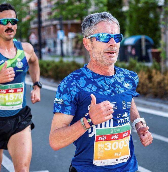 Martín Fiz, nuevo récord de Europa de 5.000 metros pista para mayores de 55