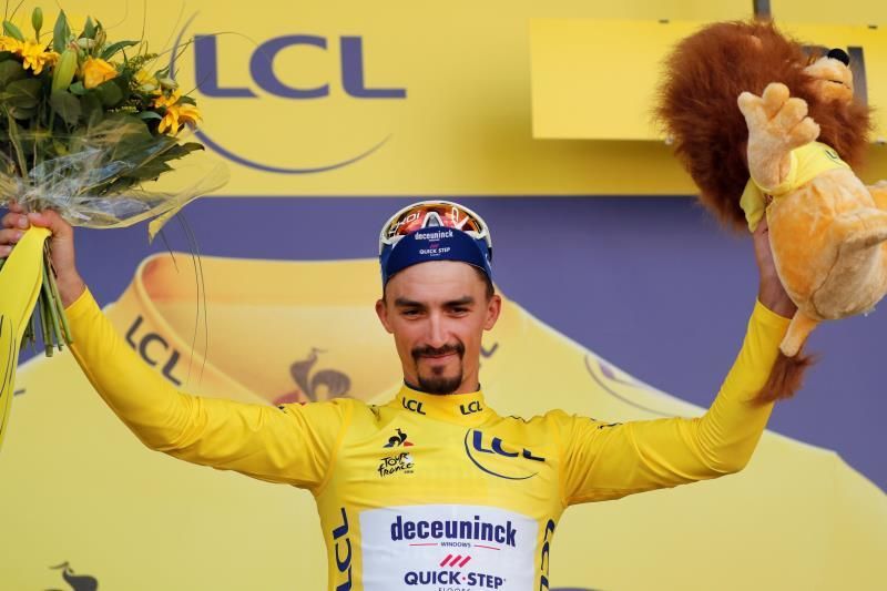 Alaphilippe: "Todo el mundo sabía donde podía hacerse el abanico"