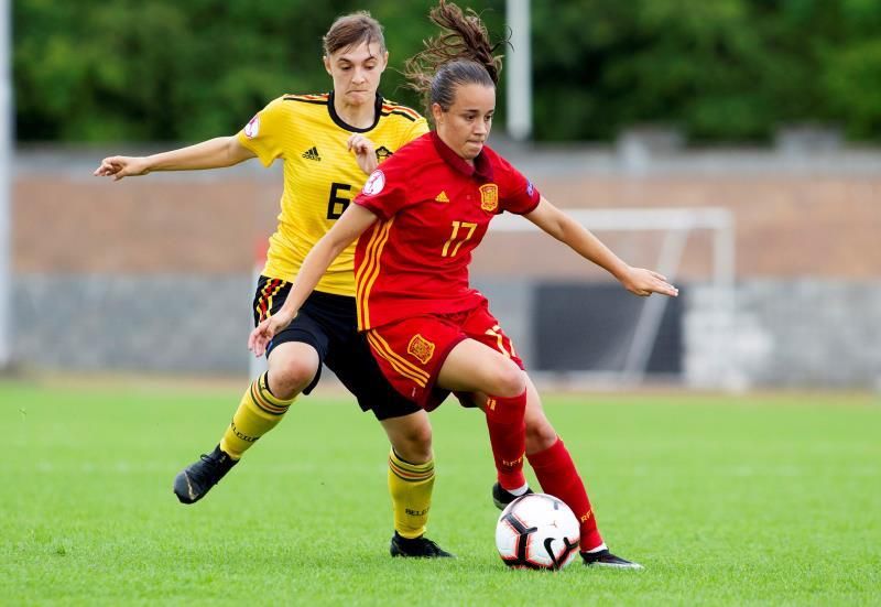 2-0. España debuta con victoria ante Bélgica