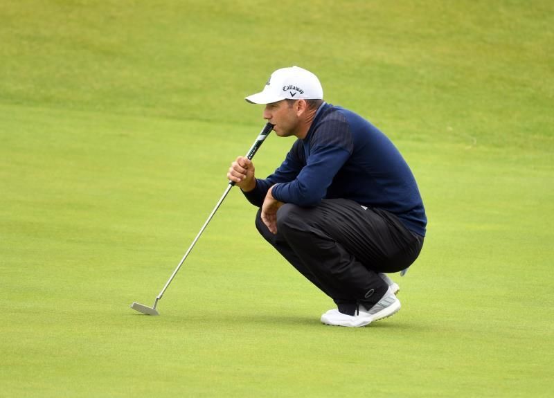 Buen comienzo de Sergio García en el Open Británico