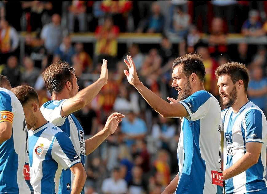 1-3: El Espanyol, con Borja Iglesias, supera al Lens