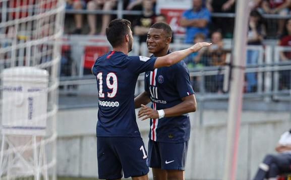 El primer gol de Sarabia con el PSG
