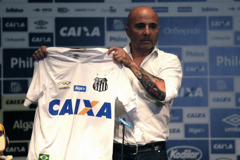 El Santos de Sampaoli iguala al Palmeiras en el liderato de la liga