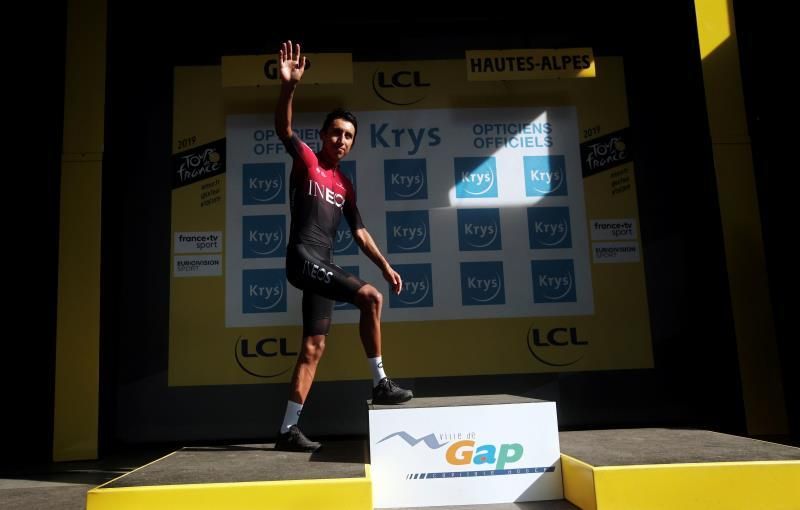 Bernal: "No quiero pensar que estoy a menos de 30 segundos del podio"