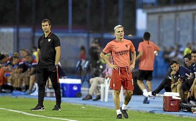 El Genoa pregunta por Roque Mesa, quien abre el abanico