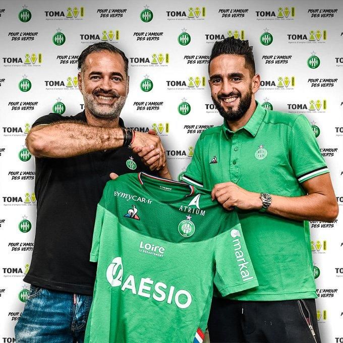 El Betis oficializa el traspaso de Boudebouz al Saint Etienne