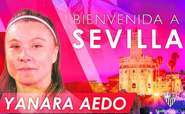 Yanara Aedo, para el ataque del Sevilla femenino