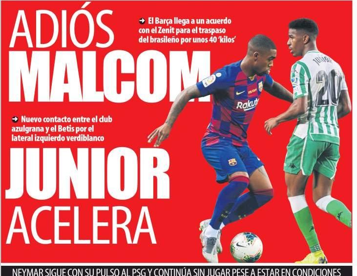 Barça y Betis se aproximan por Junior