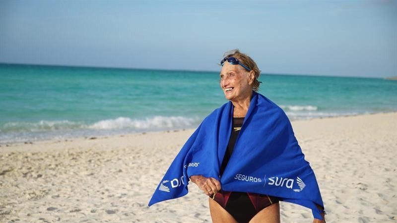 Margarita Kemayd o cómo seguir nadando por medallas a los 80 años
