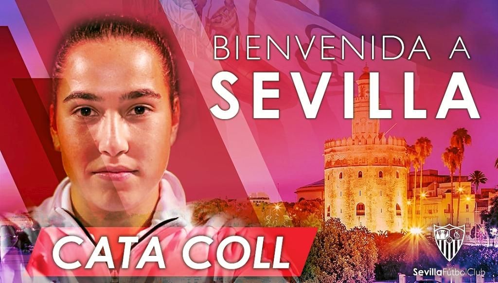 Cata Coll llega al Sevilla cedida por el FC Barcelona