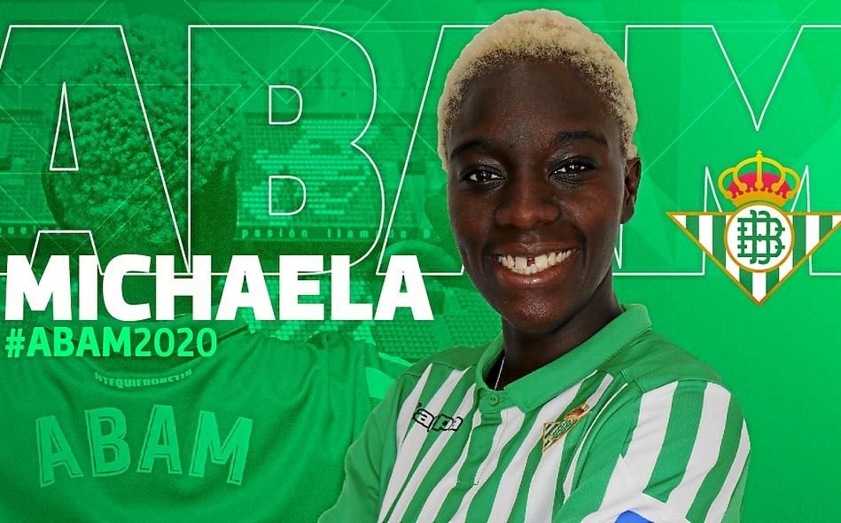Michaela Abam, noveno fichaje del Betis Féminas