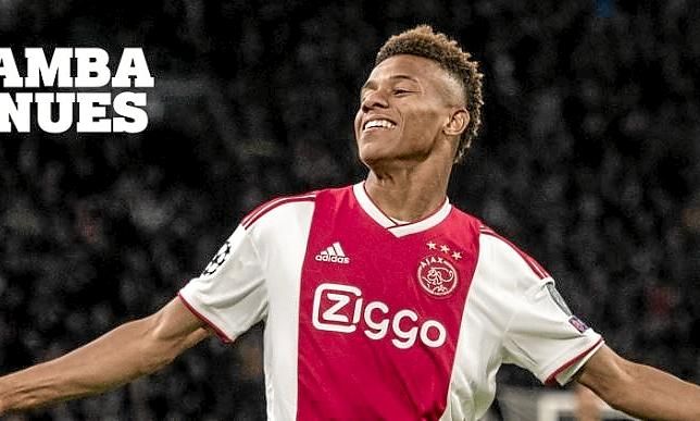 El brasileño David Neres amplía su contrato con el Ajax hasta 2023