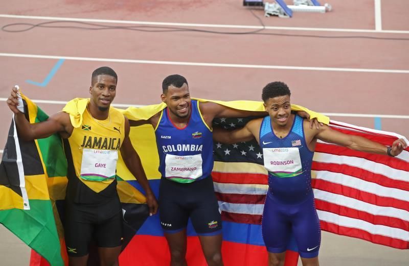 El colombiano Zambrano, campeón panamericano de los 400 metros