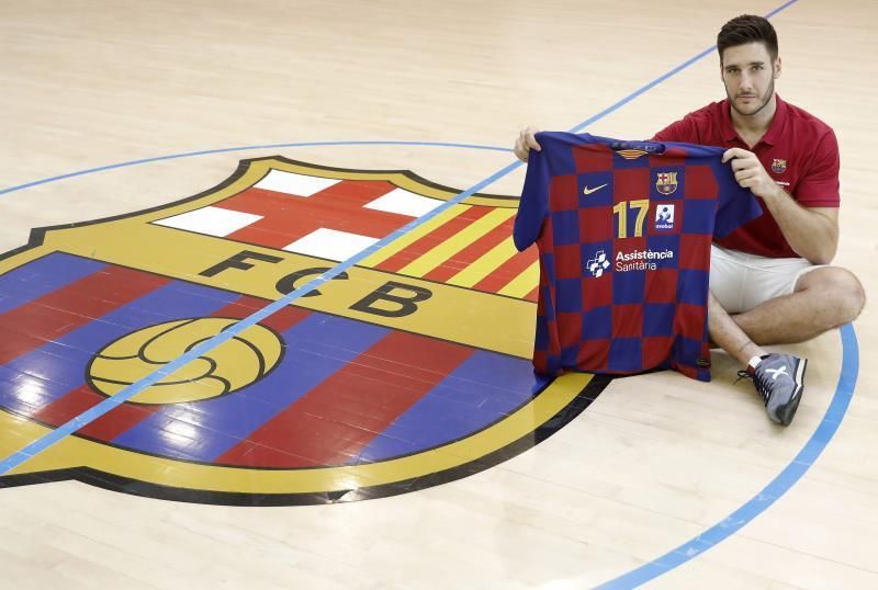 Abel Serdio: "Venir al Barça es lo más grande a lo que aspira un jugador"