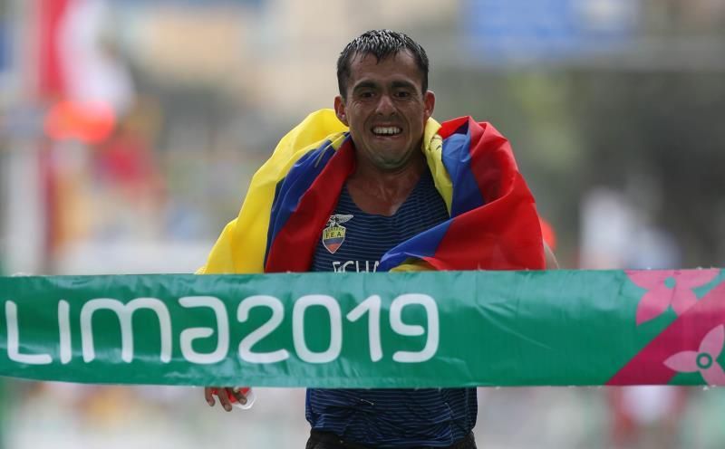 Ecuador, México y Colombia al podio de prueba que perdió a 9 de 14 fondistas
