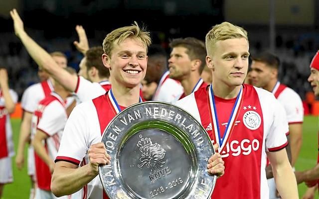 De Jong no quiere a Van de Beek en España