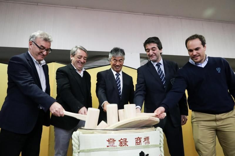 La embajada japonesa en Uruguay despide a los Teros a pura tradición nipona