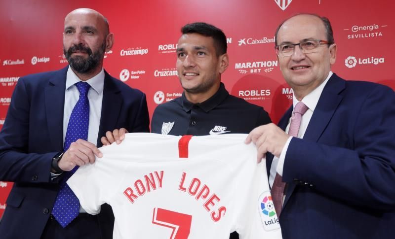 El portugués Rony Lopes asegura que llega al Sevilla para "ganar títulos"