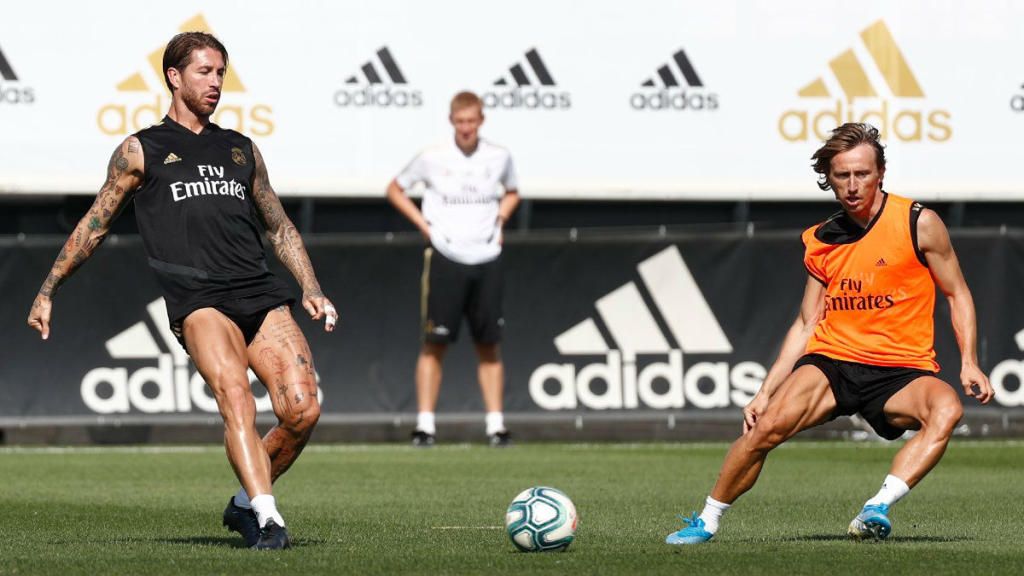 El Real Madrid entrena sin Bale y sin Keylor
