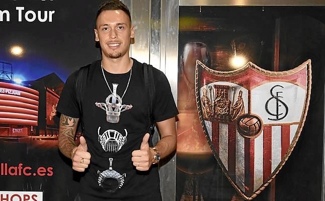 Ocampos: "Quiero ganar un título con el Sevilla"