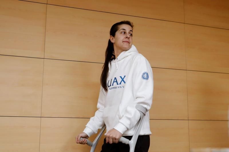 Carolina Marín afrontará en Huelva la recta final de su recuperación