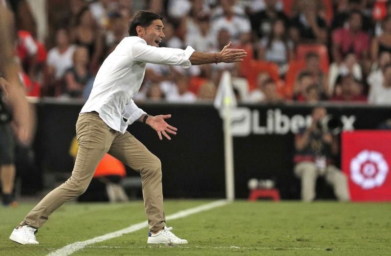 Marcelino: "El VAR no puede tardar cinco minutos en tomar una decisión"