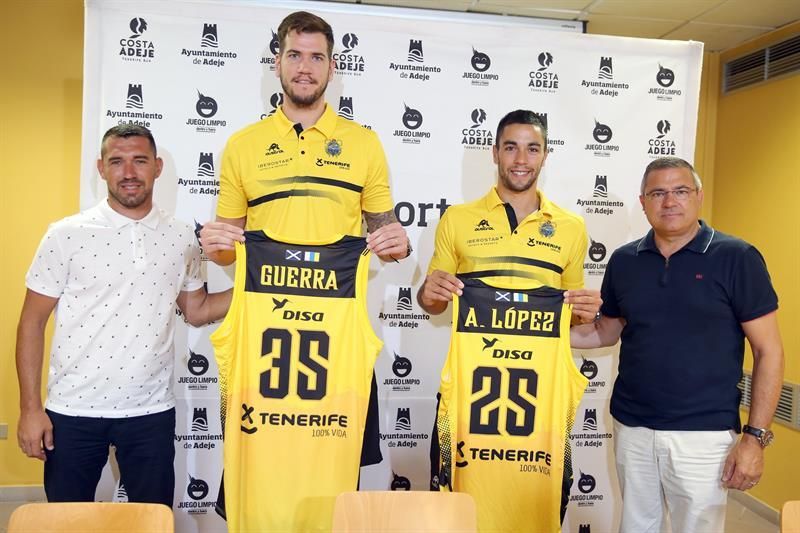 Álex López y Fran Guerra serán el ADN canario del Iberostar Tenerife