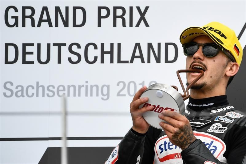 Arón Canet, piloto del equipo Ángel Nieto Aspar en 2020