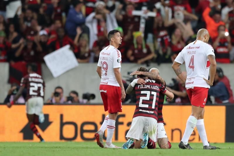 2-0. Flamengo vence al Inter y se acerca a las semifinales de la Libertadores