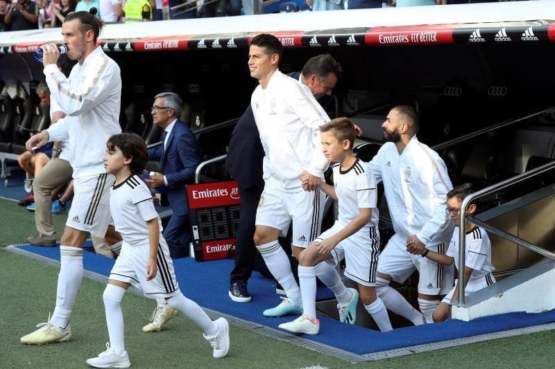 James titular con el Real Madrid; Pedro Porro debuta con el Valladolid