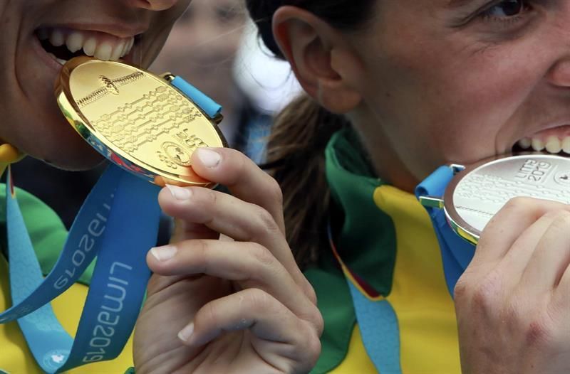 Brasil se pone líder del medallero con récord mundial en lanzamiento de peso