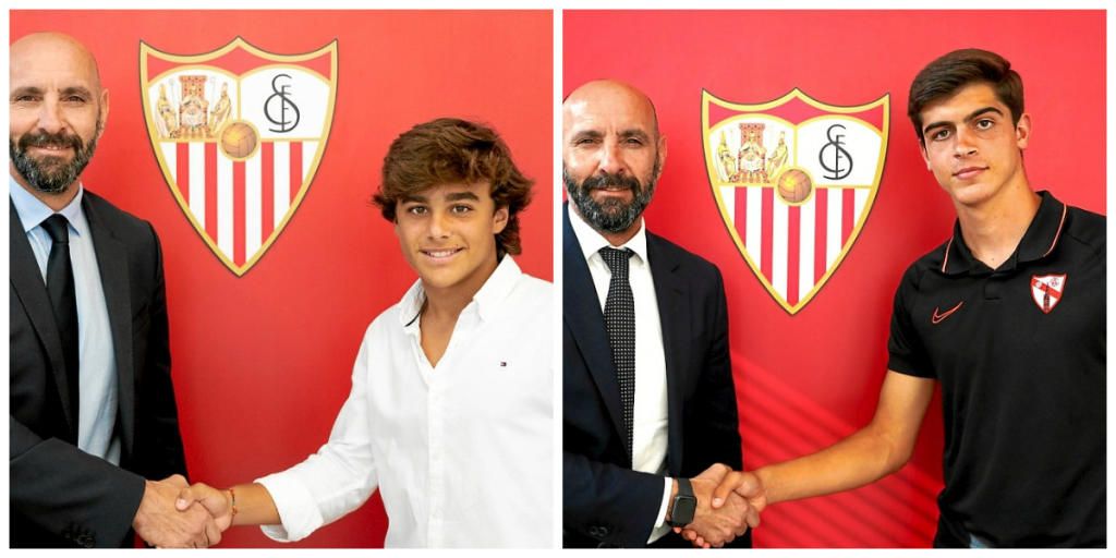 Carlos Álvarez y Juanlu: del cadete al Sevilla Atlético con 16 años