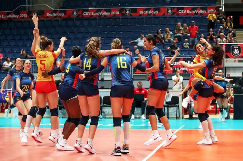 España estrena su casillero de victorias al ganar a Bielorrusia (3-1)