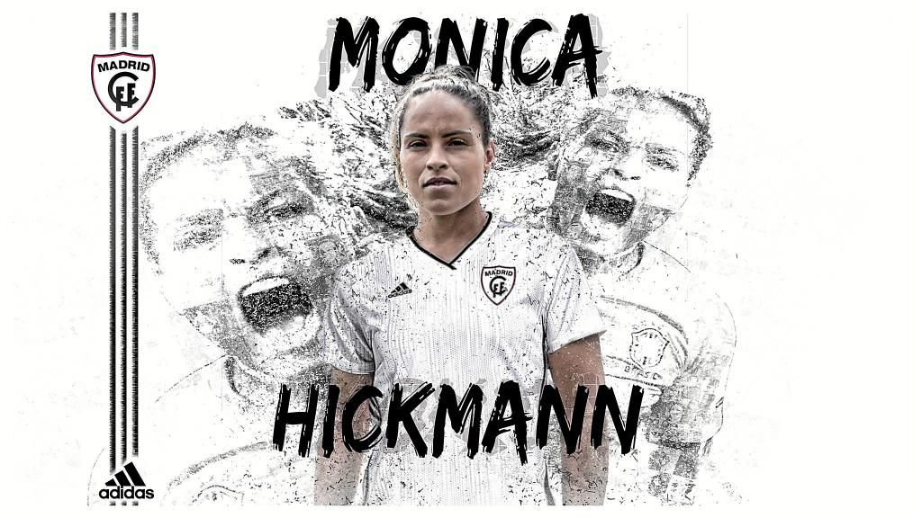 La brasileña Monica Hickmann ficha por el Madrid CFF
