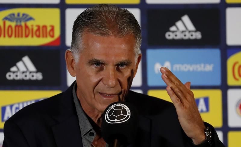 Carlos Queiroz espera que James sea feliz y pueda jugar en el Real Madrid