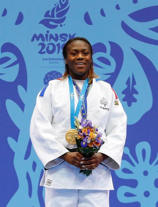 La francesa Clarisse Agbegnenou revalida el título mundial en -63 kilos