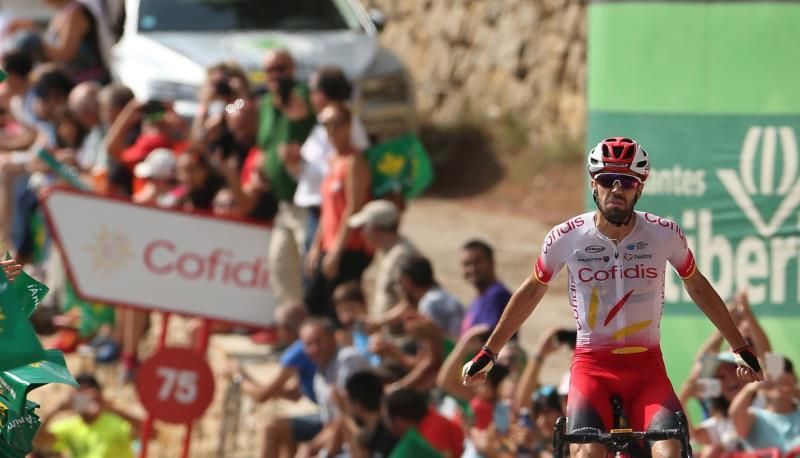 Jesús Herrada gana en Ares del Maestrat y el belga Teuns, nuevo líder