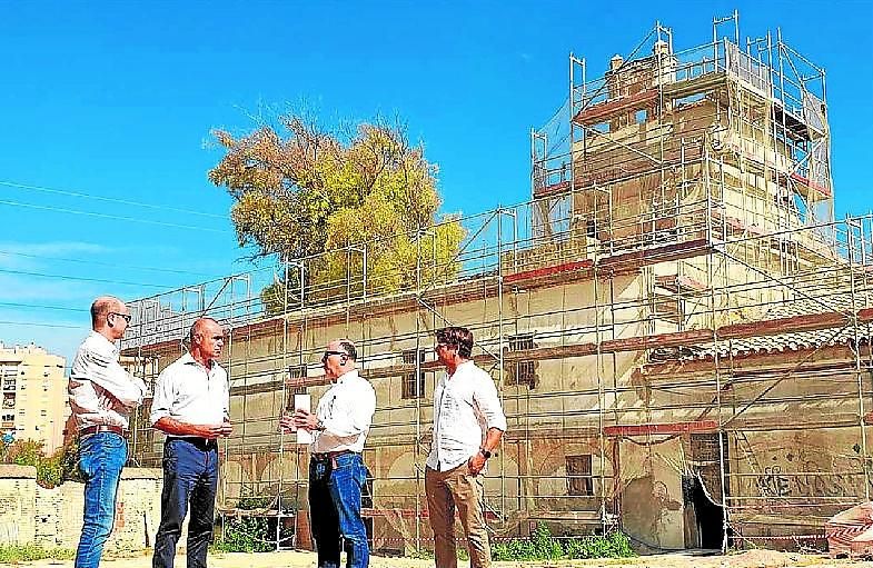 Avanza la rehabilitación de la Hacienda Miraflores