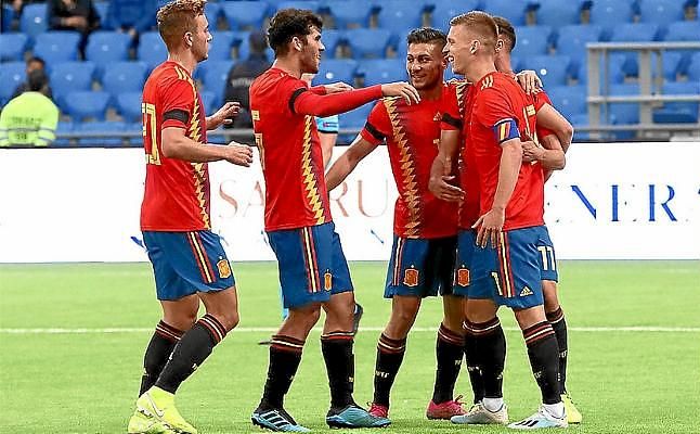 Dani Martín y Amo, titulares en el triunfo de España; Pozo jugó la segunda parte