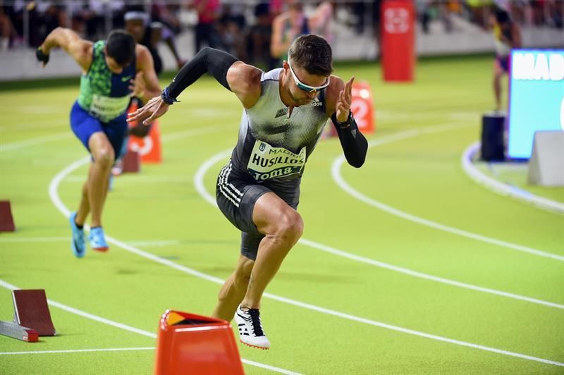 Óscar Husillos no consigue la marca mínima para participar en 400 del Mundial
