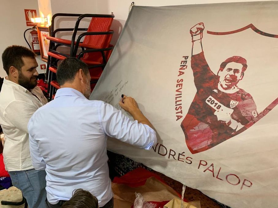 Palop inaugura su peña