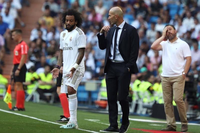 Marcelo, baja ante el PSG y duda frente al Sevilla
