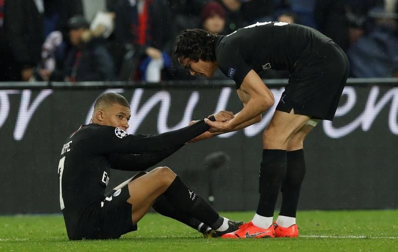 El PSG confirma las bajas de Cavani y Mbappé frente al Real Madrid